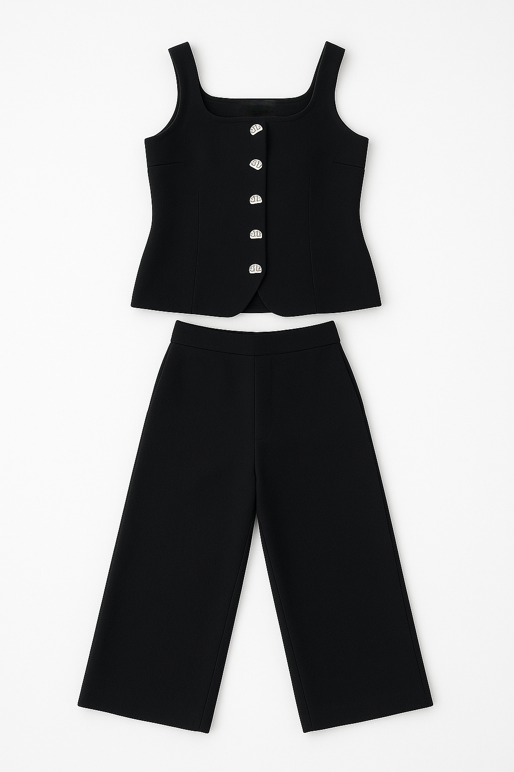 Hino Elegantes Viskose Zweiteiler Set: Komfortabel, Stilvoll, Made in Italy