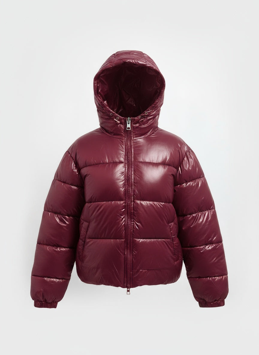 Viral Bella Léa Pufferjacke - Unisex rot