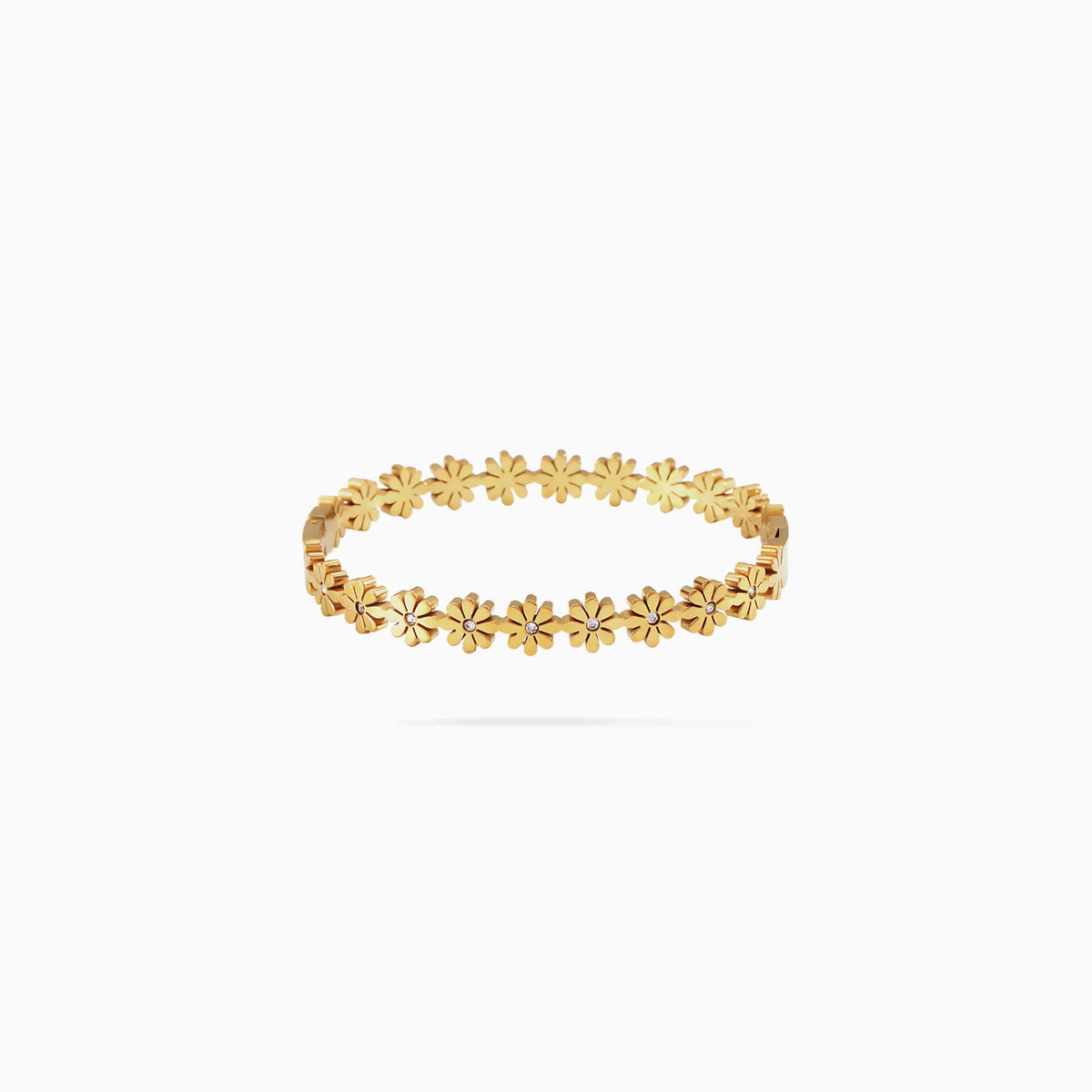 VILMARIE Marguerite Armband aus hochwertigem Edelstahl in Gold und Silber