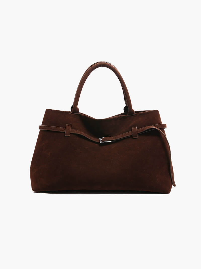 Dalila Vegane Wildleder Tote Bag – Elegante Große Handtasche Damen