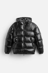 Glänzende Unisex Pufferjacke: Leichte, Warme, Trendige Winterjacke für Urbanen Style