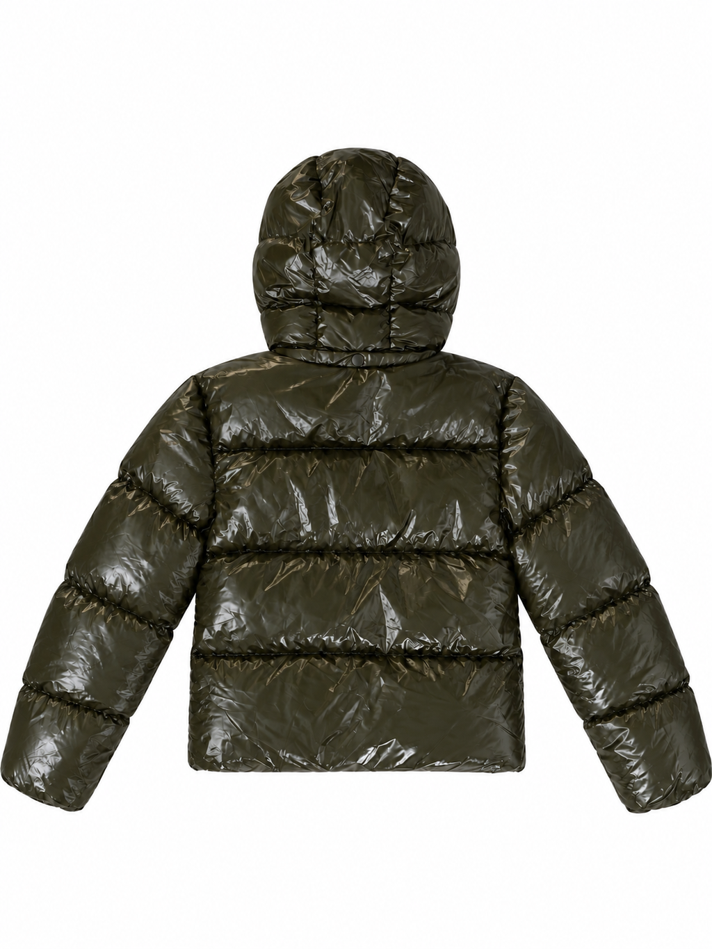 Premium Pufferjacke - olivegrün