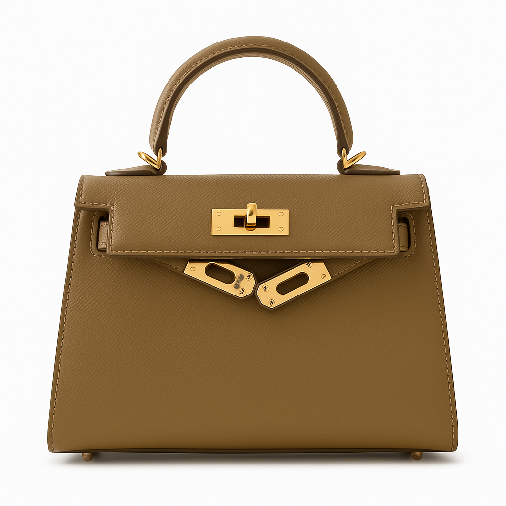 Musa Mini-Handtasche 22cm – Elegante italienische Kunstleder Umhängetasche für Damen