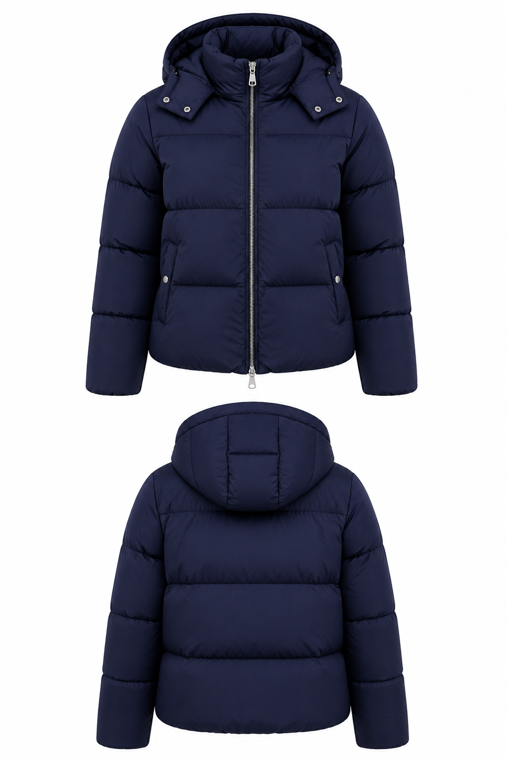 Premium Pufferjacke - navy