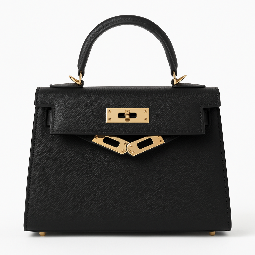 Musa Mini-Handtasche 22cm – Elegante italienische Kunstleder Umhängetasche für Damen