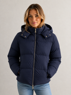 Premium Pufferjacke - navy