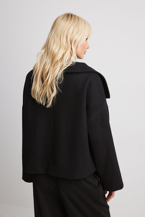 Schicker zweireihiger Cenro Kurzmantel für Damen in modernen Farben