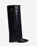 Lavista Suede Kniehohe Stiefel Schwarz