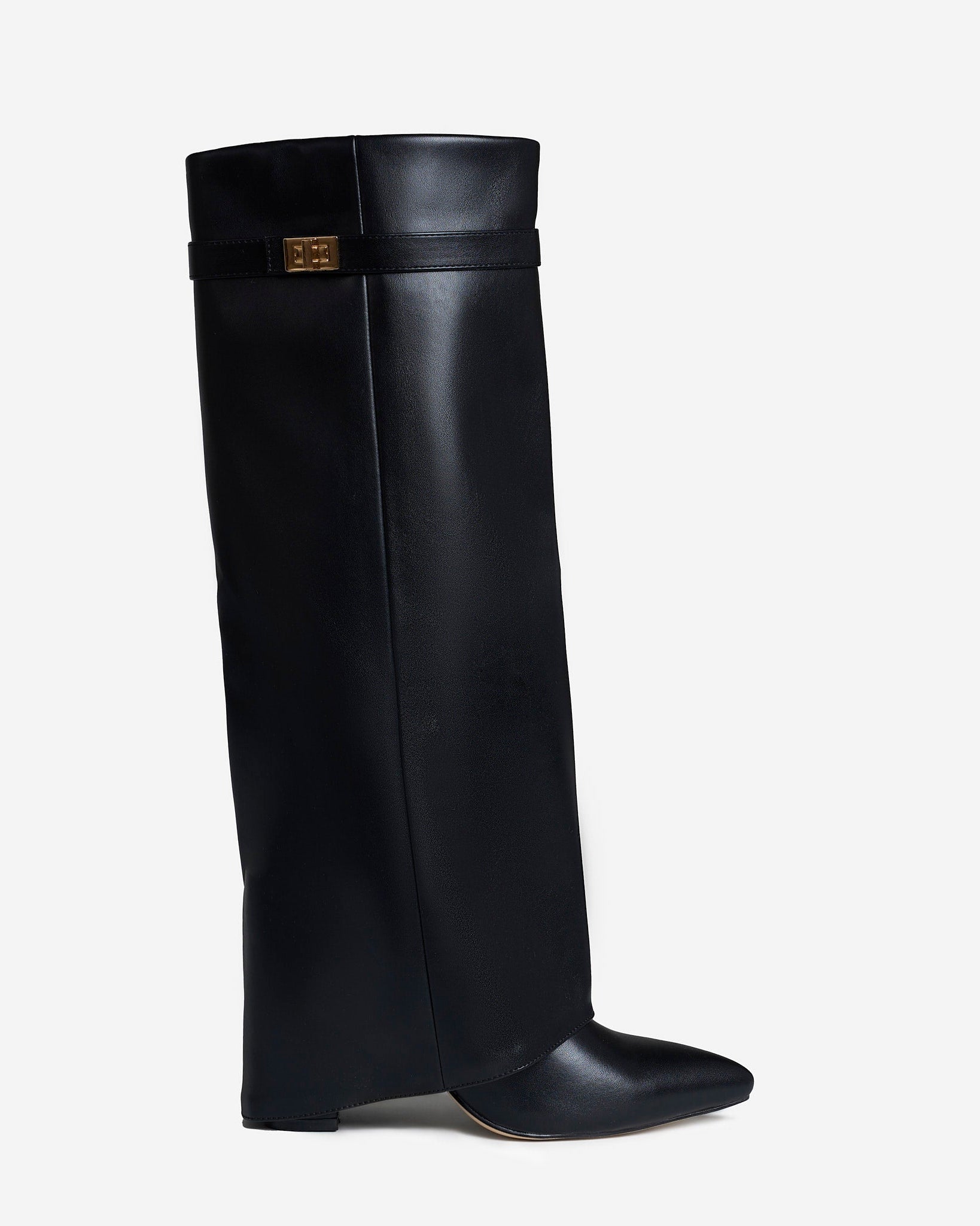 Lavista Suede Kniehohe Stiefel Schwarz