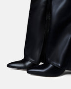 Lavista Suede Kniehohe Stiefel Schwarz