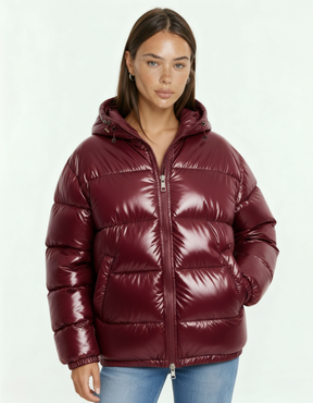 Viral Bella Léa Puffer Jacket - Unisex red