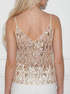 Léa embellished Top - creme