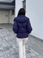 Premium Pufferjacke - navyblau