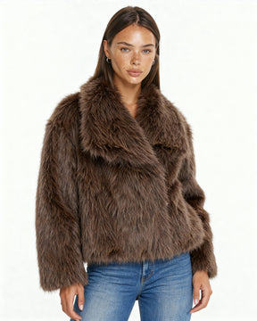Bella Léa Faux-Fur Jacke