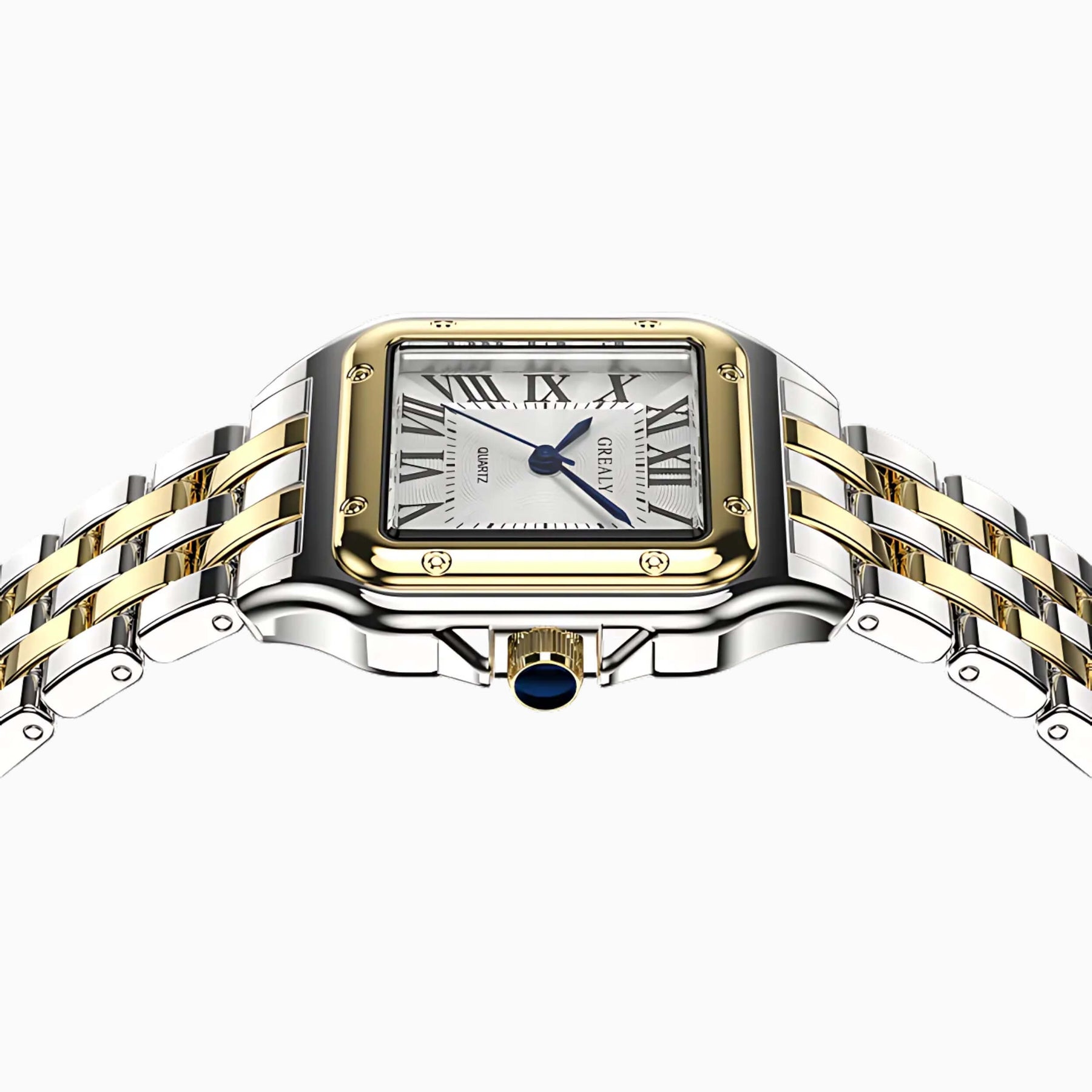 Elegante VILMARIE Lumière Uhr aus hochwertigem Edelstahl für Damen