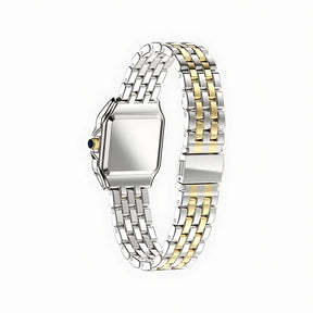 VILMARIE Lumière Elegante Edelstahl Armbanduhr für Damen im Pariser Chic