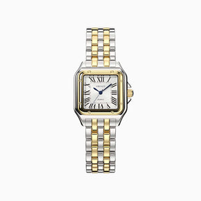 VILMARIE Lumière Elegante Edelstahl Armbanduhr für Damen im Pariser Chic