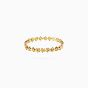 VILMARIE Marguerite Armband aus hochwertigem Edelstahl in Gold und Silber