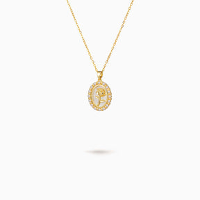 Elegante VILMARIE Rose de Perles Halskette aus hochwertigem Edelstahl