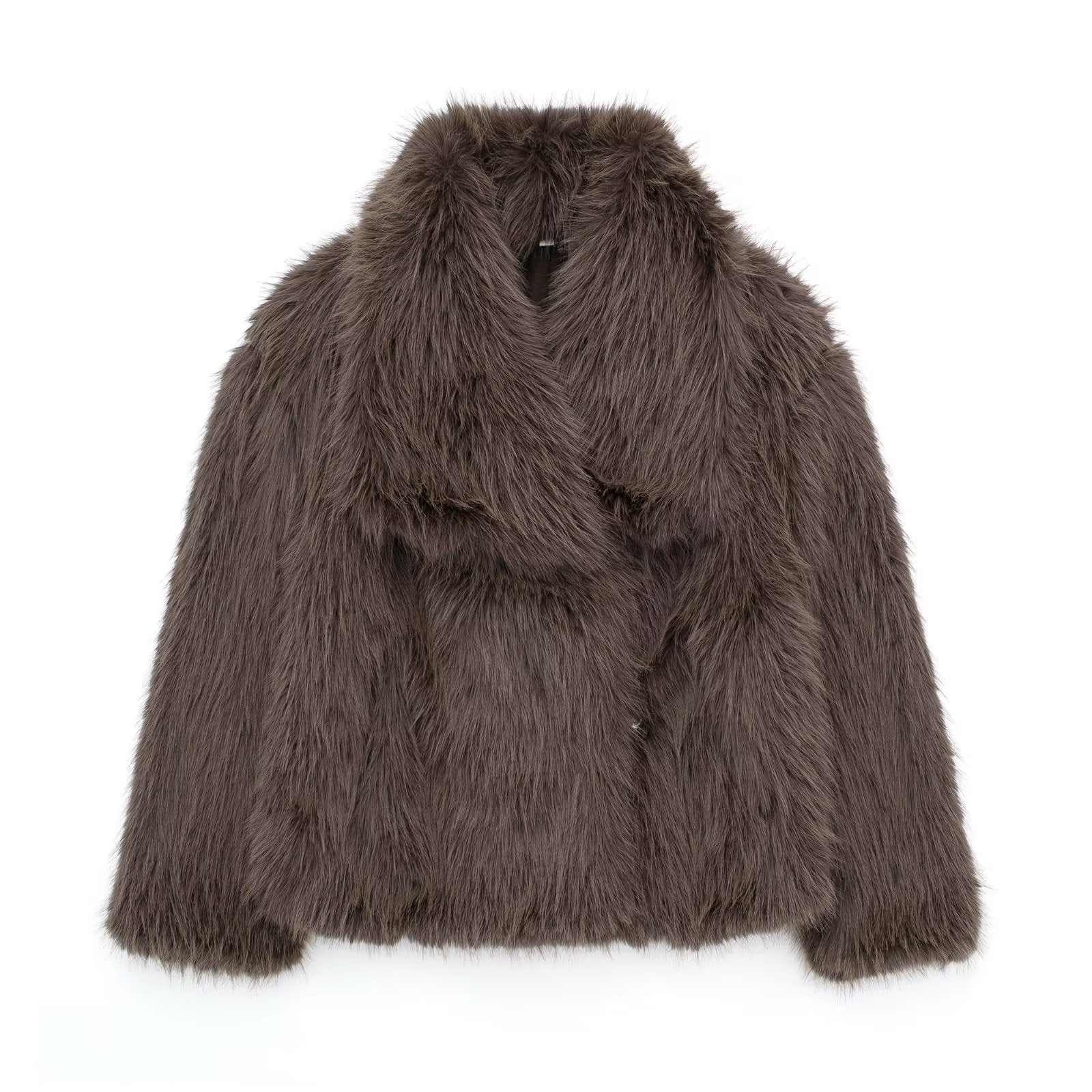 Luxuriöse Caprice Boréal Faux-Fur Pufferjacke – Warm, Elegant & Stilvoll für Damen