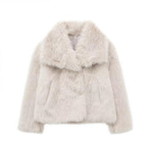 Luxuriöse Caprice Boréal Faux-Fur Pufferjacke – Warm, Elegant & Stilvoll für Damen