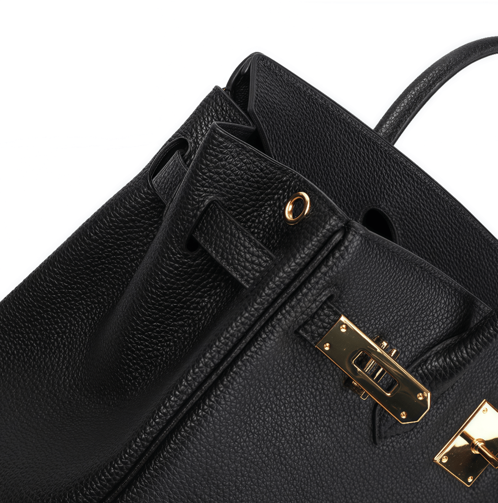 Elegante Velnoir™ Classique Montaigne Handtasche Kunstleder Damen Schultertasche Organizer