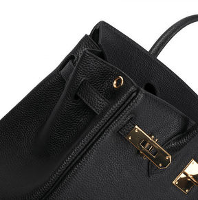Elegante Velnoir™ Classique Montaigne Handtasche Kunstleder Damen Schultertasche Organizer