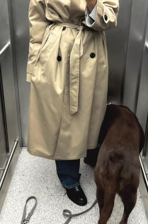 Eleganter Damen Trenchcoat Lang Klassisch: Vielseitiger Übergangs Mantel mit Gürtel