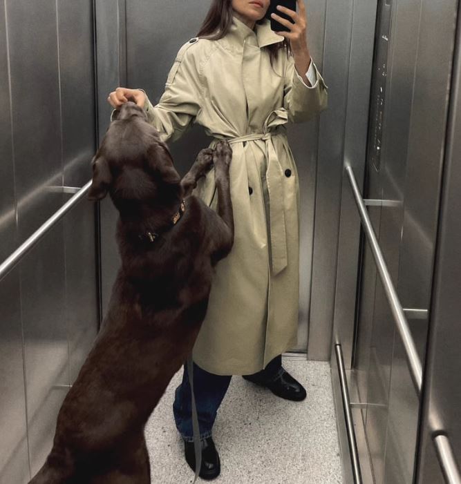 Eleganter Damen Trenchcoat Lang Klassisch: Vielseitiger Übergangs Mantel mit Gürtel