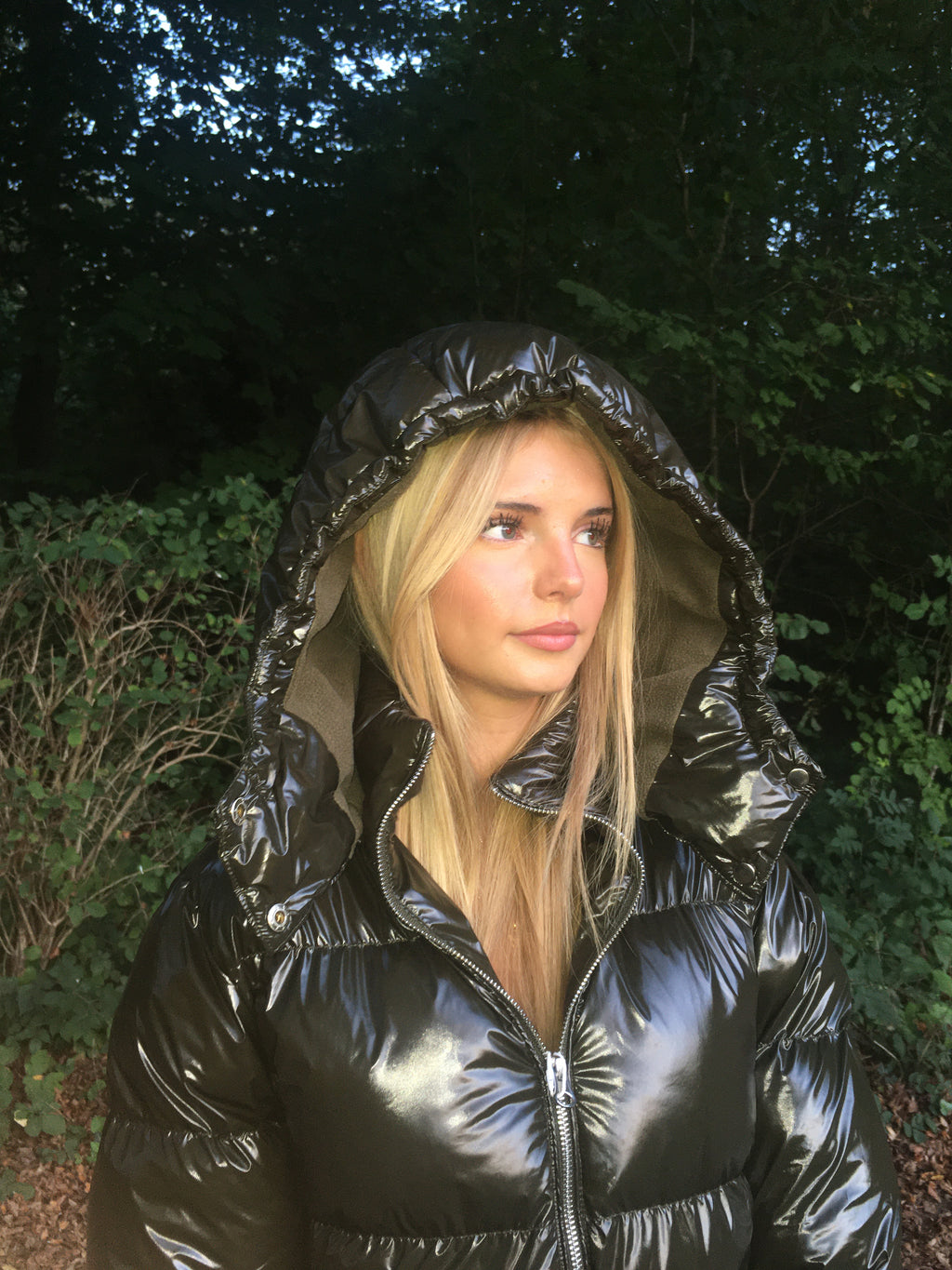 Bella Léa Premium Pufferjacke - olivegrün