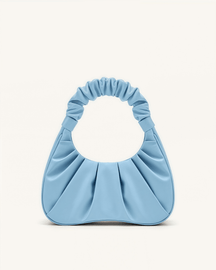 Elegante Pliée Douce Kunstleder Schultertasche: Kompakt, Weich & Formstabil für Damen