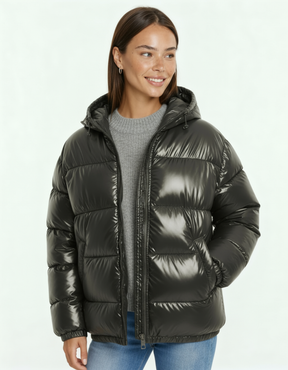 Viral Bella Léa Puffer Jacket - Unisex red
