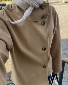 Rosalia Elegante Damenjacke mit Stehkragen für den herbstlichen Streetstyle