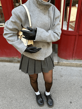 Rosalia Elegante Damenjacke mit Stehkragen für den herbstlichen Streetstyle