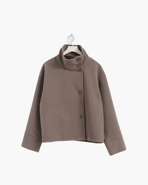 Rosalia Elegante Damenjacke mit Stehkragen für den herbstlichen Streetstyle