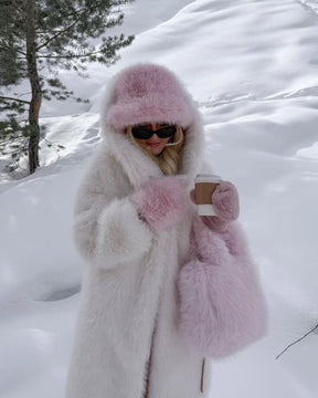 Tracy Kuschelige Kunstfellmütze für Damen – Stilvoller Winter Windschutz